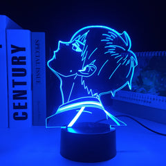 Anime Figure Haikyuu Tobio Kageyama 3D Night Light Home Bedroom Table Decoration for Children's Festival Birthday Gifts  7 Color Changes With Remote Control LED Lamp