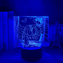 Anime Led Night Light Berserk Guts for Bedroom Deco Gift Colorful Nightlight Manga 3d Lamp Berserk Guts