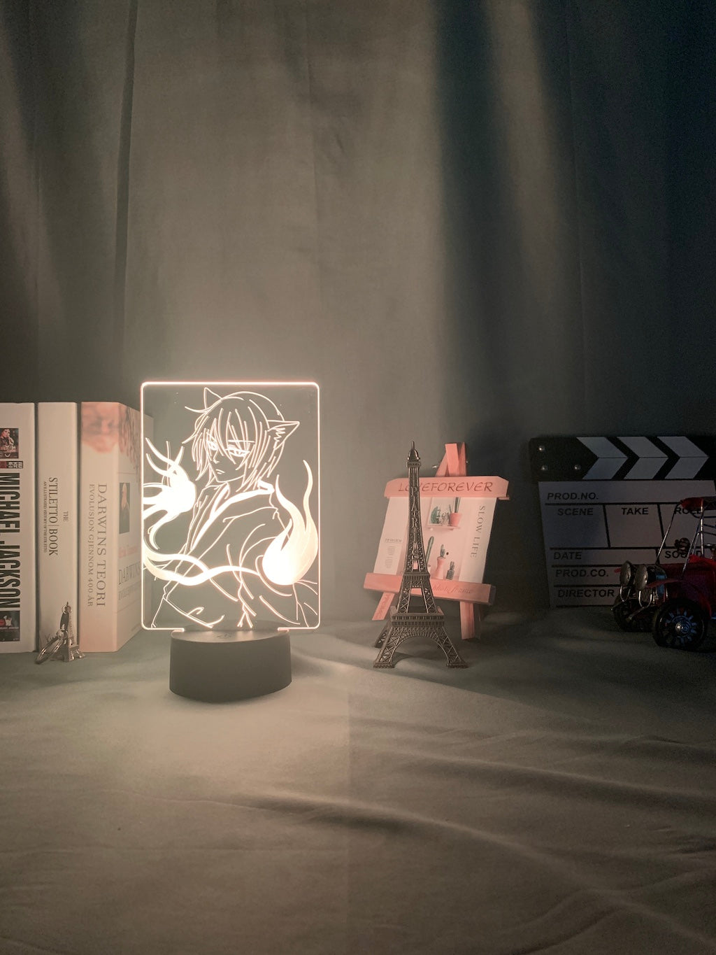 Led Night Light Anime Kamisama Kiss Tomoe Lamp for Home Decoration Nightlight Acrylic 3d Lamp Anime Kamisama Love Tomoe Light