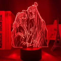 Acrylic 3d Light BL Mo Dao Zu Shi Lamp for Bed Room Decor Touch Sensor Colorful Led Night Light Lamp Mo Dao Zu Shi Lan Zhan
