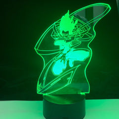 Eraserhead Mr Aizawa Anime Lamp My Hero Academia for Bedroom Acrylic 3D Lamp Decor Nightlight Kids Birthday Party Chirstmas Gift