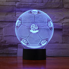 Football 28 - 3D Optical Illusion LED Lamp Hologram