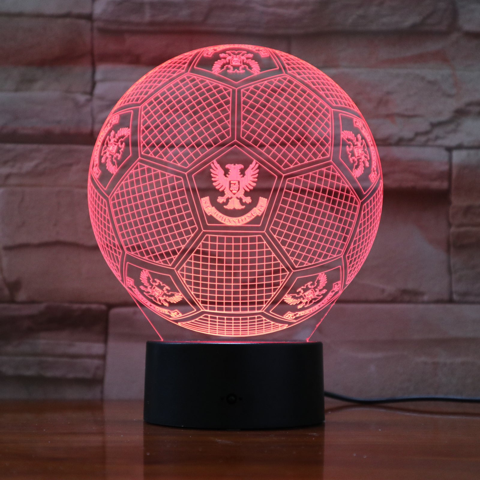 Football 19 - 3D Optical Illusion LED Lamp Hologram