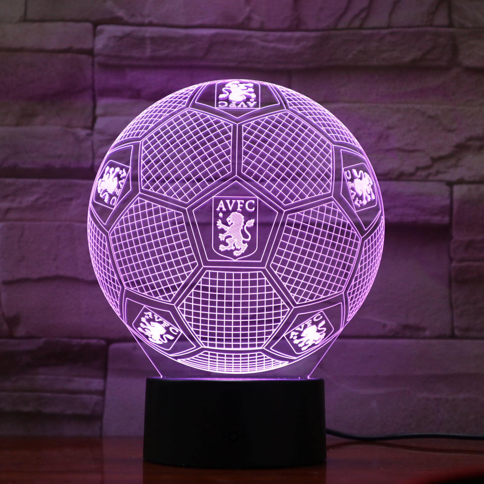 Football 21 - 3D Optical Illusion LED Lamp Hologram