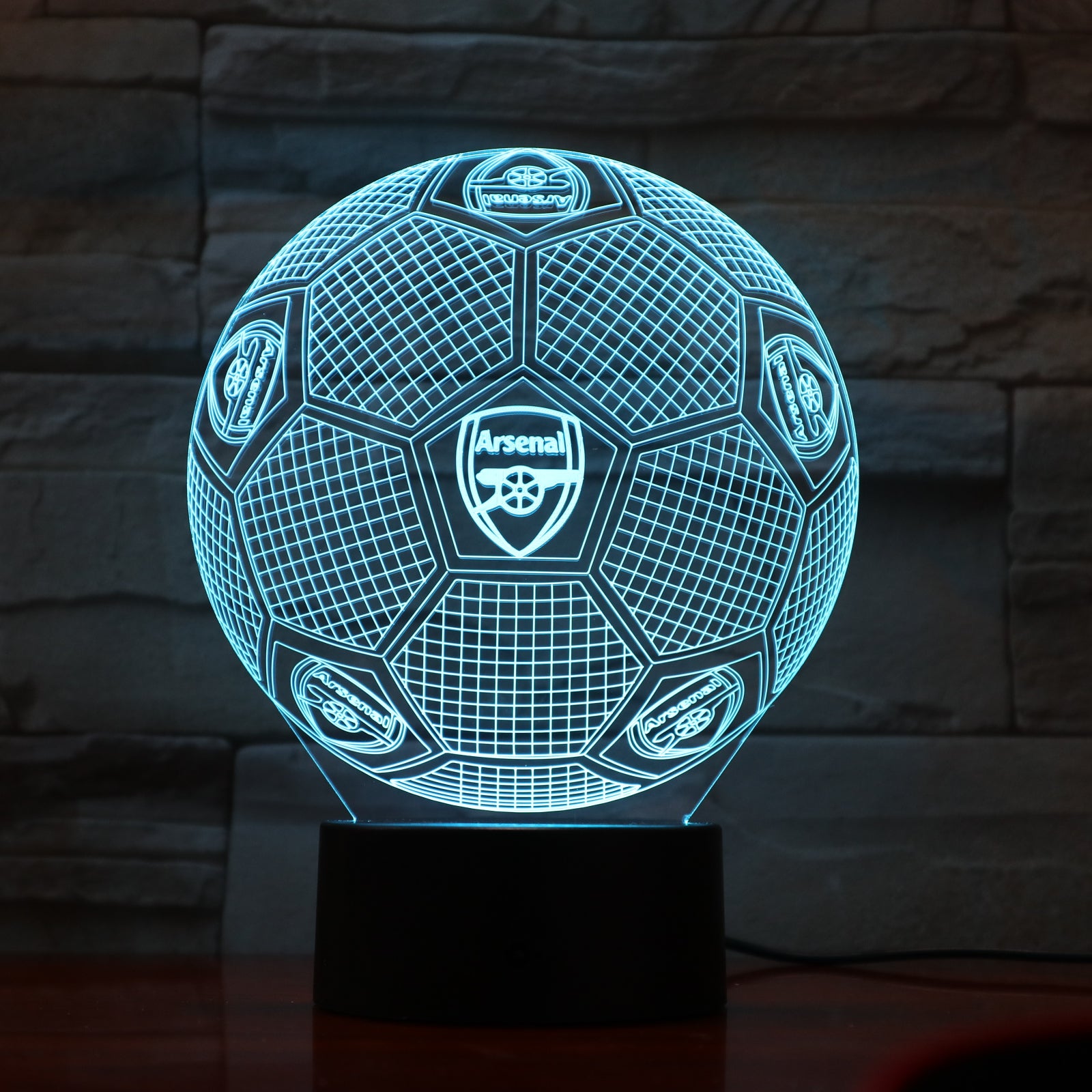 Lampe 3d football