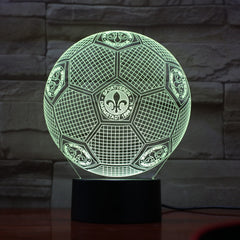 Football 23 - 3D Optical Illusion LED Lamp Hologram