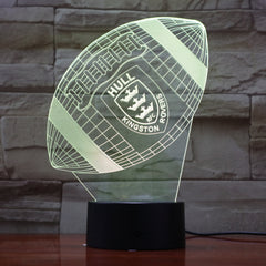 American Football 10 - 3D Optical Illusion LED Lamp Hologram