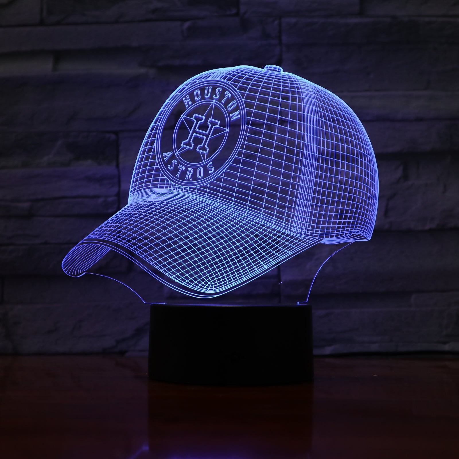Cap 1 - 3D Optical Illusion LED Lamp Hologram