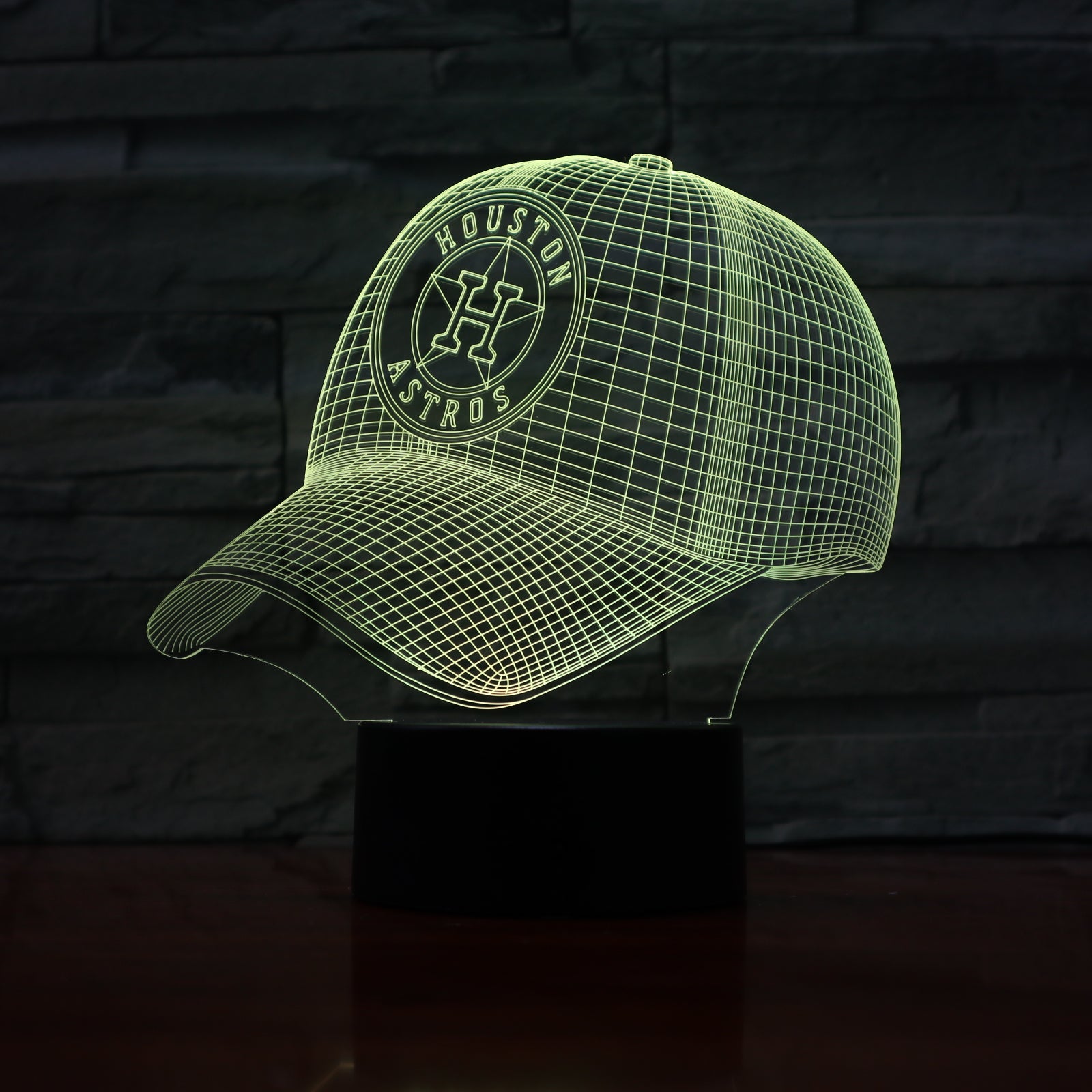 Cap 1 - 3D Optical Illusion LED Lamp Hologram