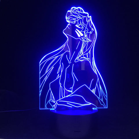 Anime Led Light Inuyasha Sesshomaru for Kids Bedroom Decor Night Light Brithday Gift Manga Inuyasha Room Desk 3d Lamp Acrylic