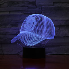 Cap 3 - 3D Optical Illusion LED Lamp Hologram