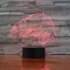 Сhameleon - 3D Optical Illusion LED Lamp Hologram
