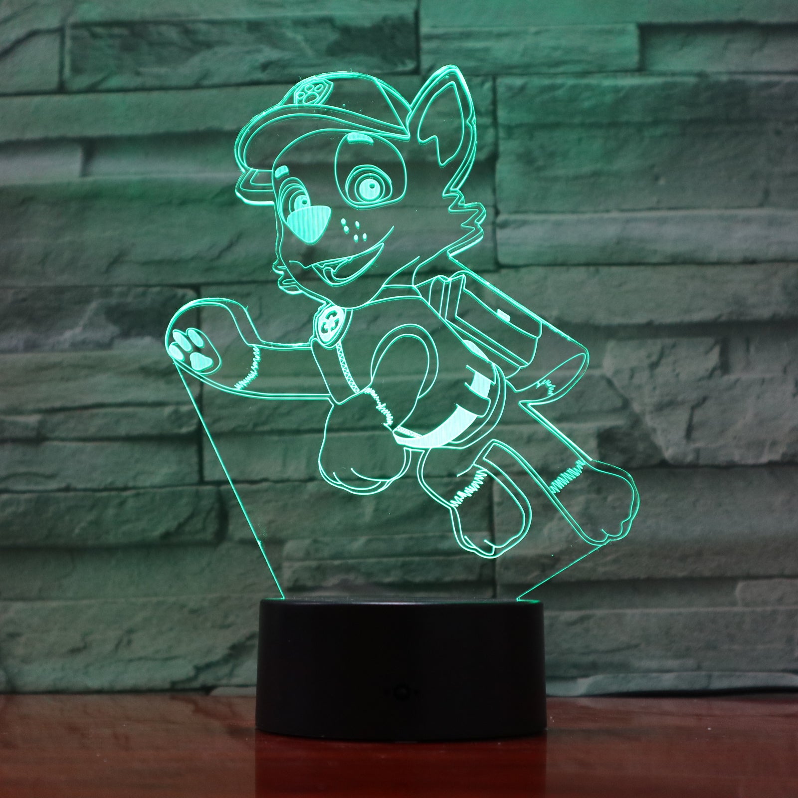 Dog 1 - 3D Optical Illusion LED Lamp Hologram