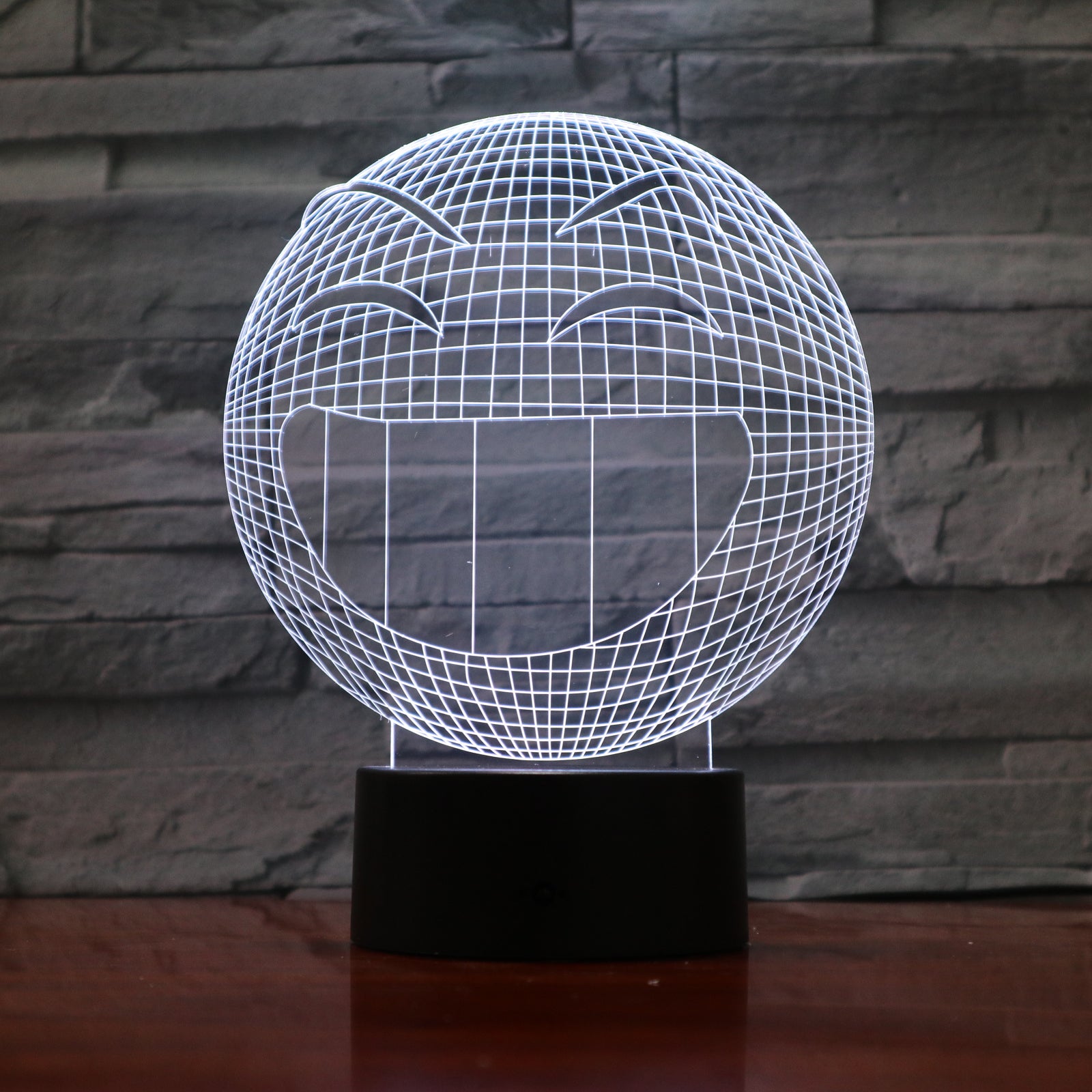 Smile - 3D Optical Illusion LED Lamp Hologram