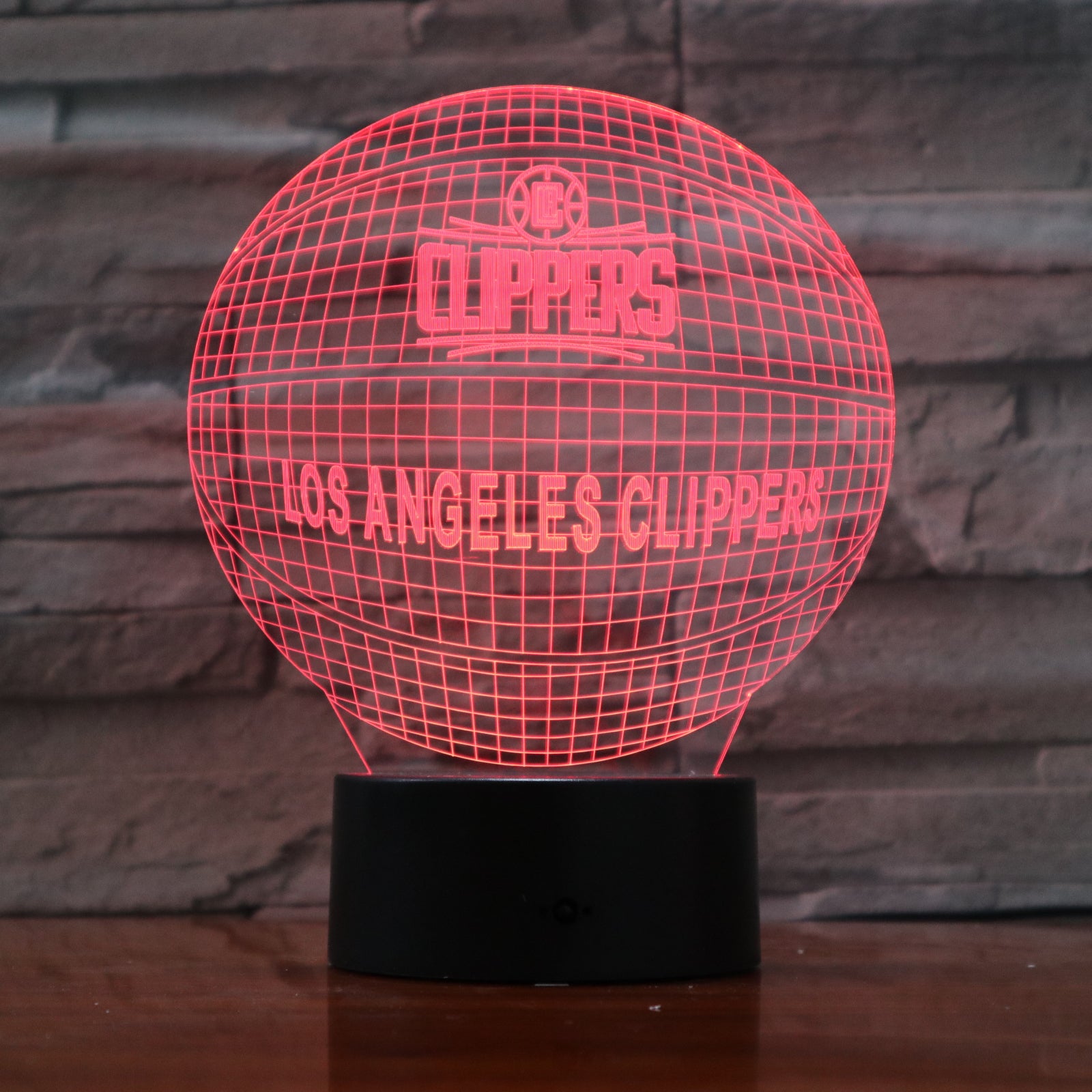 Basketball 2 - 3D Optical Illusion LED Lamp Hologram