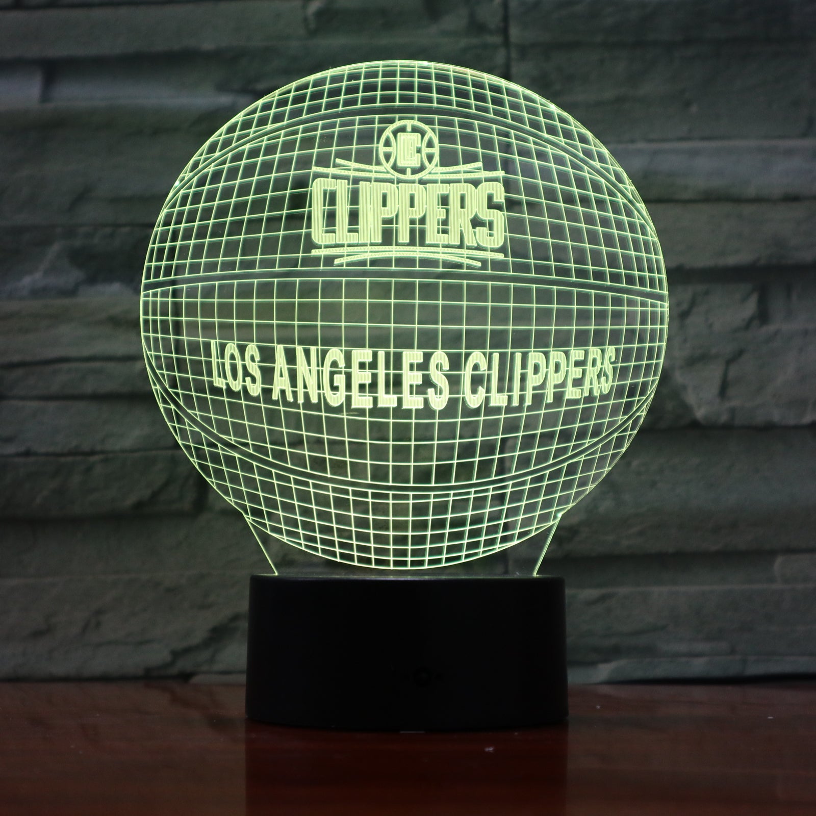 Basketball 2 - 3D Optical Illusion LED Lamp Hologram