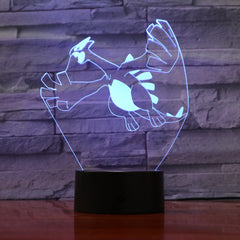 Dinosaur- 3D Optical Illusion LED Lamp Hologram