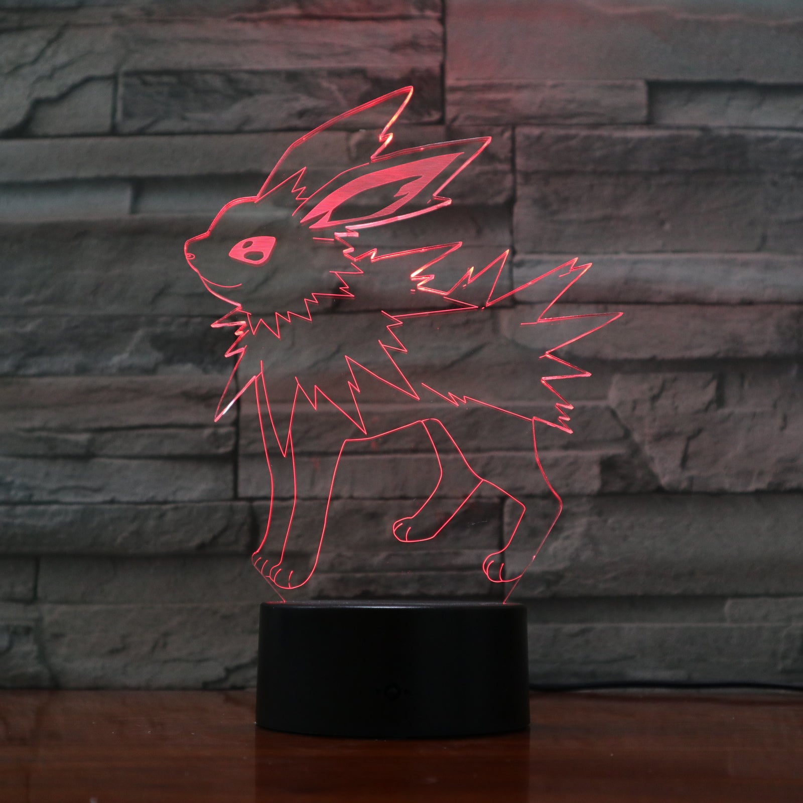 Spiny Bunny - 3D Optical Illusion LED Lamp Hologram