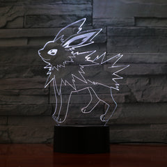 Spiny Bunny - 3D Optical Illusion LED Lamp Hologram
