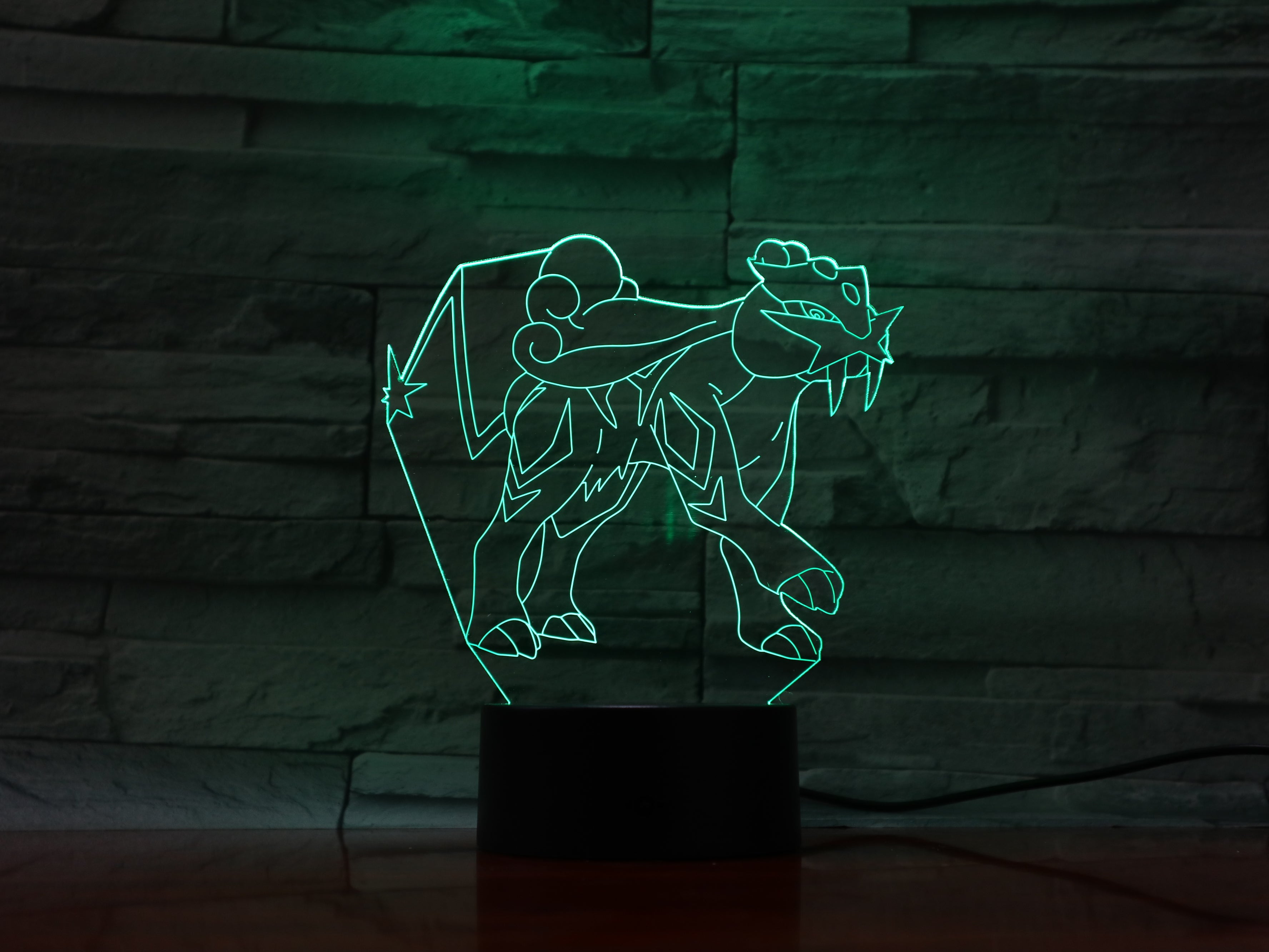 Animal - 3D Optical Illusion LED Lamp Hologram