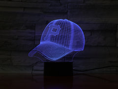 Cap 2 - 3D Optical Illusion LED Lamp Hologram
