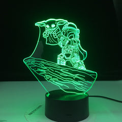 Star Wars Yoda Figure Desk Lamp for Kids Bedroom Decor Table Lamp Children Projection Light 3d Led Night Light Dropshipping