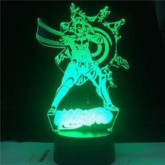 Anime Naruto Uzumaki Led Night Light 7 Sasuke Kakashi Hatake Kids Night Light Itachi Uchiha 3d Lamp Child Xmas Gift