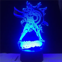 Anime Naruto Uzumaki Led Night Light 7 Sasuke Kakashi Hatake Kids Night Light Itachi Uchiha 3d Lamp Child Xmas Gift