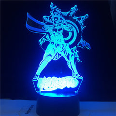 Anime Naruto Uzumaki Led Night Light 7 Sasuke Kakashi Hatake Kids Night Light Itachi Uchiha 3d Lamp Child Xmas Gift