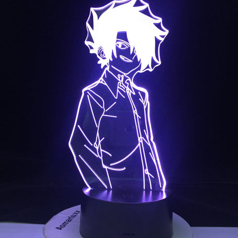 The Promised Neverland Emma Figure Led Night Light for Home Room Decor Kids Child Nightlight Japanese Manga Bedside Desk Lamp