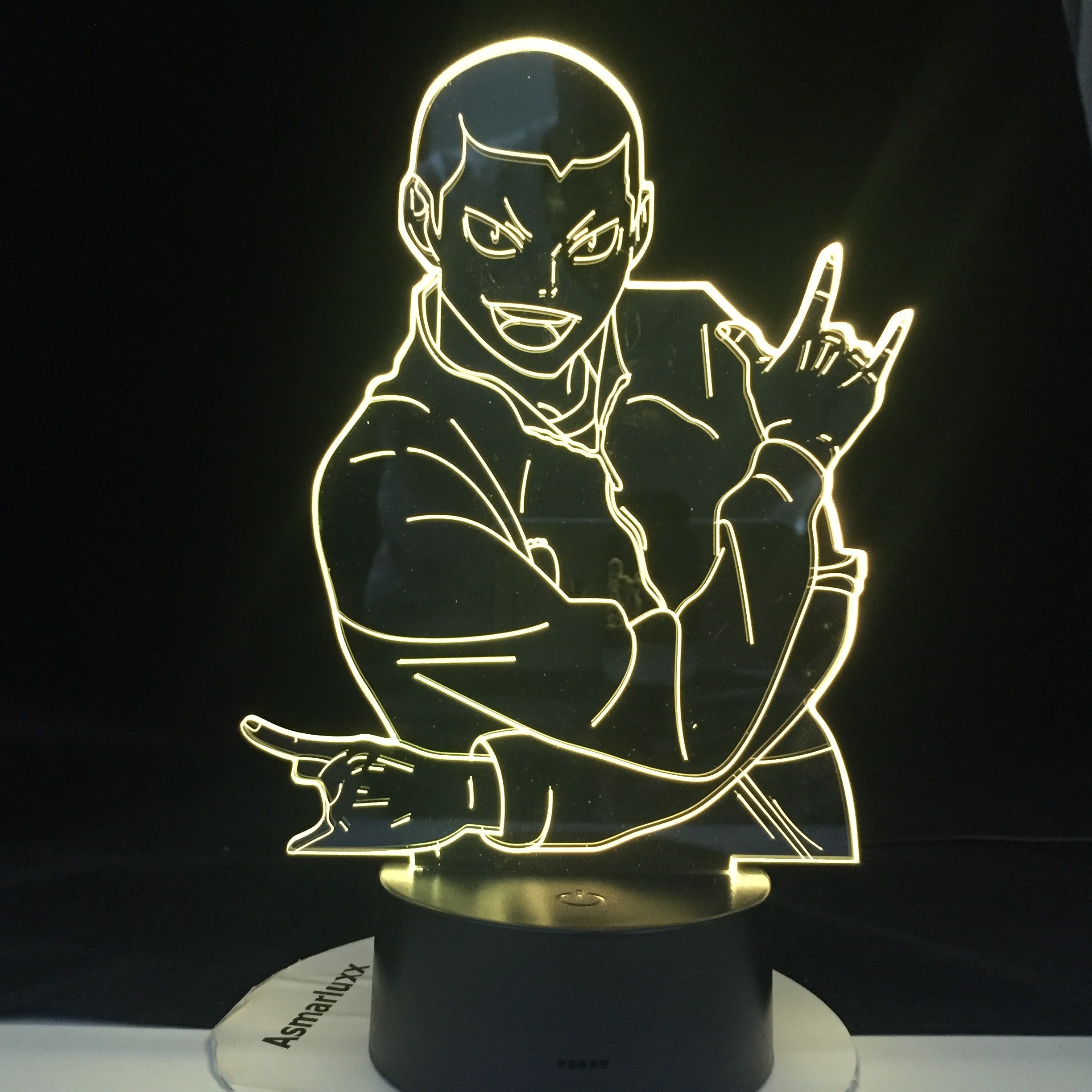 Kohaku Otaku Lamp – Dr. Stone – Anime Lamp Figure Night Light, 16 Color RGB  LED – Remote, 3D Anime Room Décor Gift for Otaku - Amazon.com