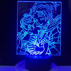 Dropshipping 3D Lamp Love Naruto Akatsuki Bright Base Base Atmosphere Best Gift Battery Powered Usb Led Night Light Lamp