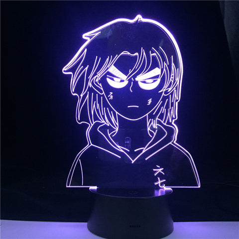 Scissor Seven Nightlight Fans Bedroom Decoration Holiday Birthday Gifts 3d Led 7 Colors Change Best Home Decor Anime Lights