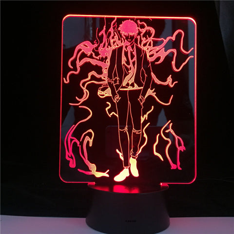 Naruto Lamp Jiraiya Orochimaru Figure 3d Nightlight Anime Fans Holiday Birthday Decor Lamp Xmas Anime light Gift Factory Supply