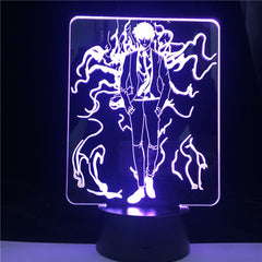 Naruto Lamp Jiraiya Orochimaru Figure 3d Nightlight Anime Fans Holiday Birthday Decor Lamp Xmas Anime light Gift Factory Supply