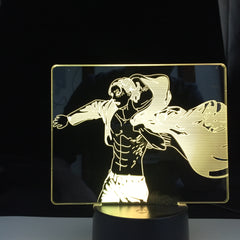Anime 3d Light Attack on Titan Table Lamp for Bedroom Decor Birthday Gift Manga Attack on Titan LED Night Light Lamp