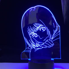3d Lamp Anime Attack on Titan Armin Arlert for Bedroom Decorative Light Kids Birthday Gift Attack on Titan LED Night Light Manga