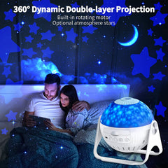 Planetarium Projection Decor Adjustable Focal Length Galaxy Projector 3d Lamp Star Projector Night Lights With Bluetooth Music